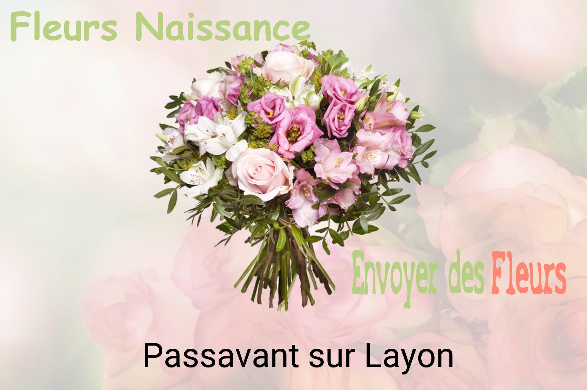 Bouquet de fleurs de naissance livré à Passavant-sur-Layon